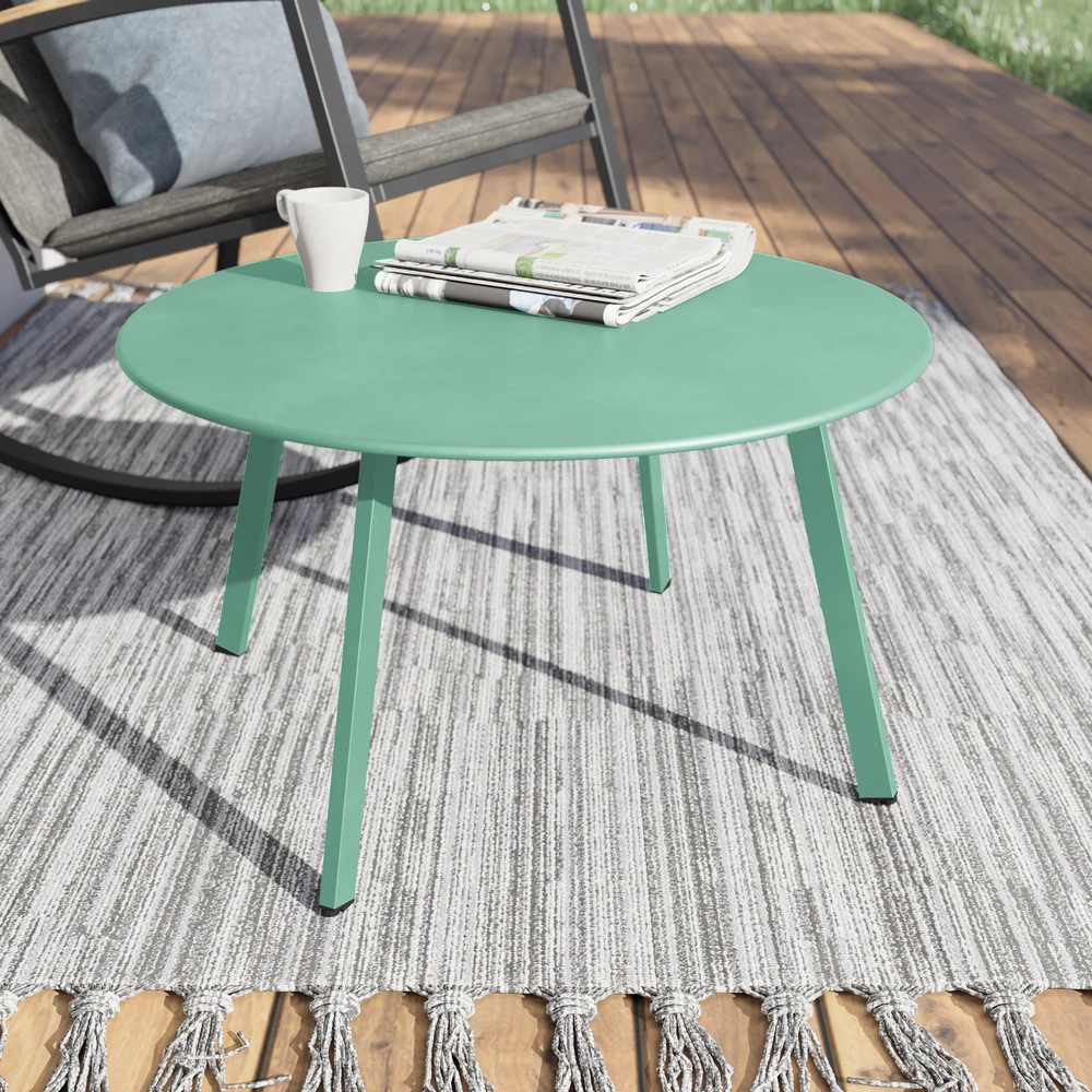 Staliukas sodo Olivier 70 cm mėtų spalvos PATIO