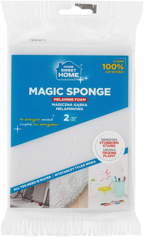 Spontex Stebuklinga melamino kempinė 2 vnt HOME SWEET HOME