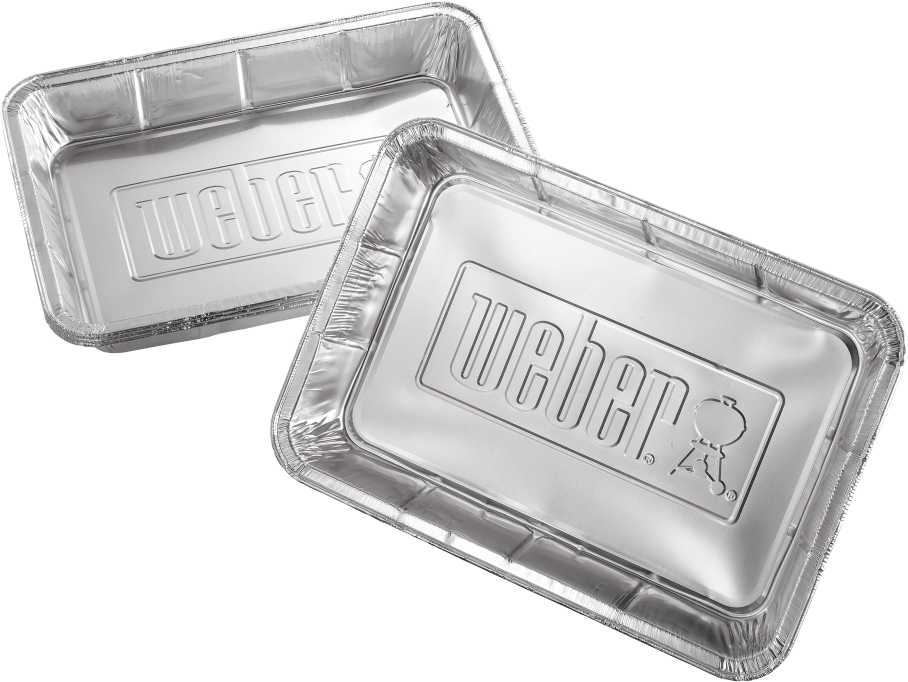 Aliuminis indas WEBER, L, 10 vnt.