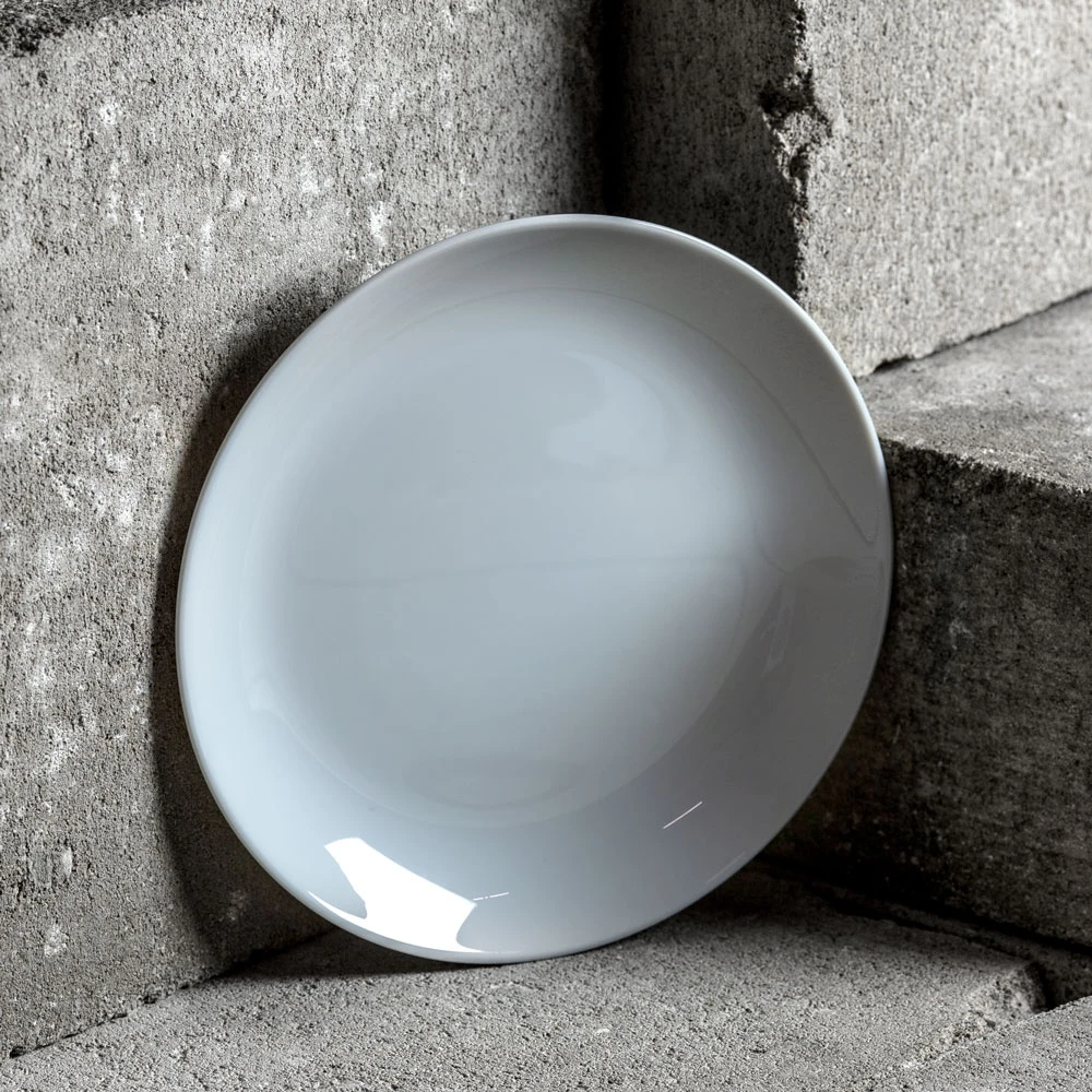 Desertinė lėkštė LUMINARC DIWALI GRANIT, Ø19 cm, pilka