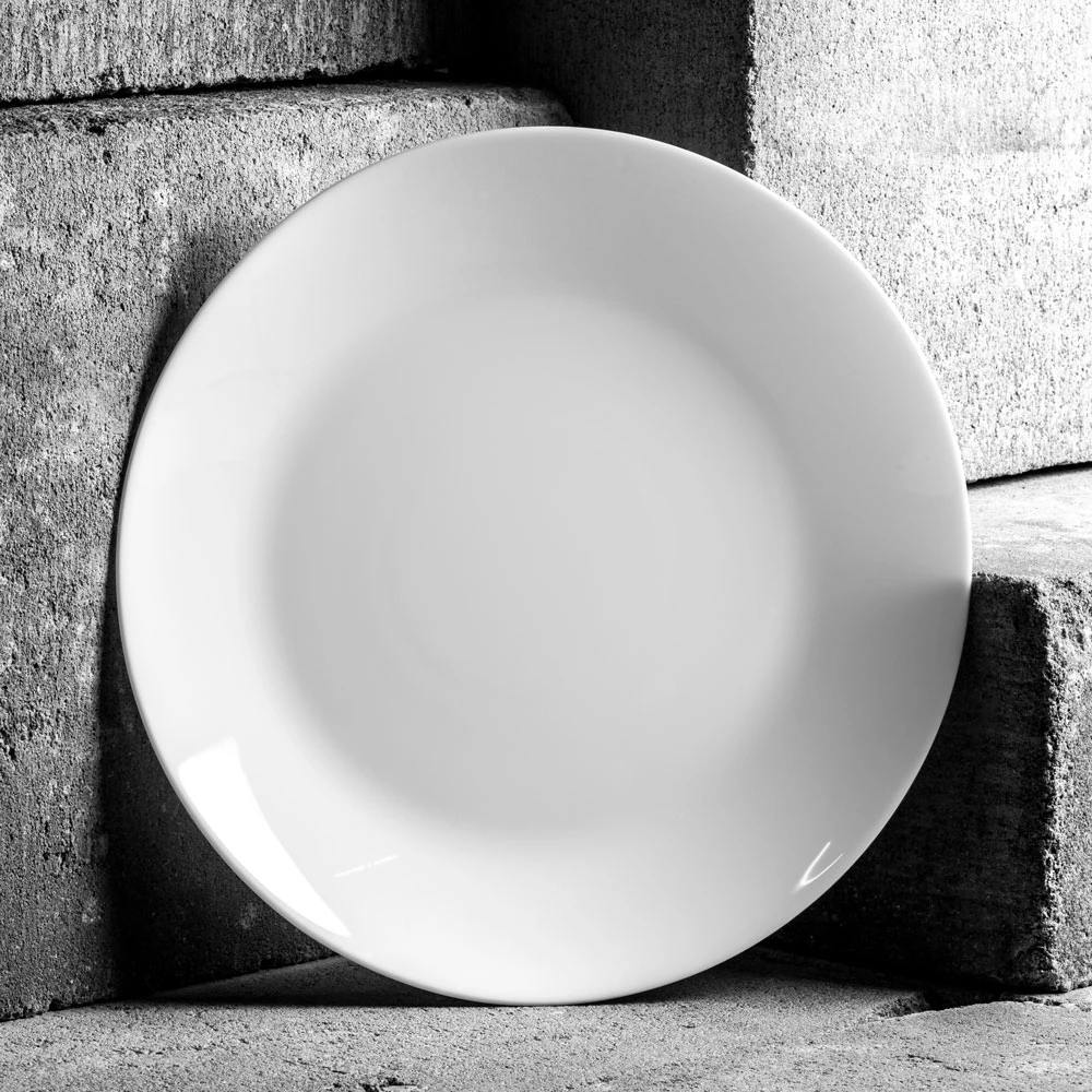 Pietų lėkštė LUMINARC ZELIE, baltos sp., 25 cm