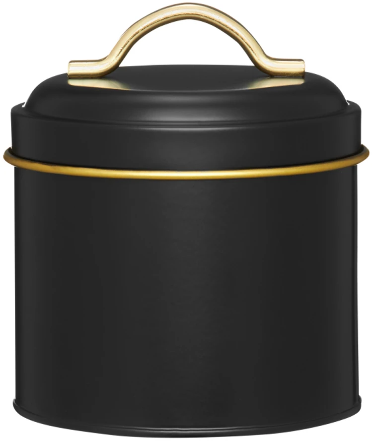 Talpykla su dangteliu Royal 750 ml juoda AMBITION