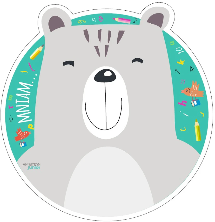 Teddy stalo kilimėlis 33,5 cm AMBITION JUNIOR