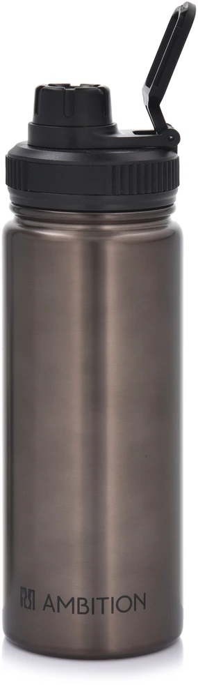 Termo buteliukas GYM 550 ml pilkas AMBITION