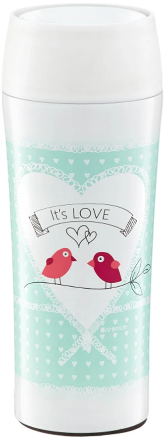 Termo puodelis Love It's Love 400 ml AMBITION