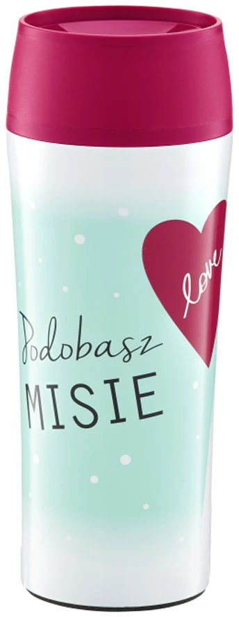 Termo puodelis Love Podobasz Misie 400 ml AMBITION