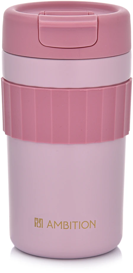 Termo puodelis Nino 450 ml rožinė AMBITION