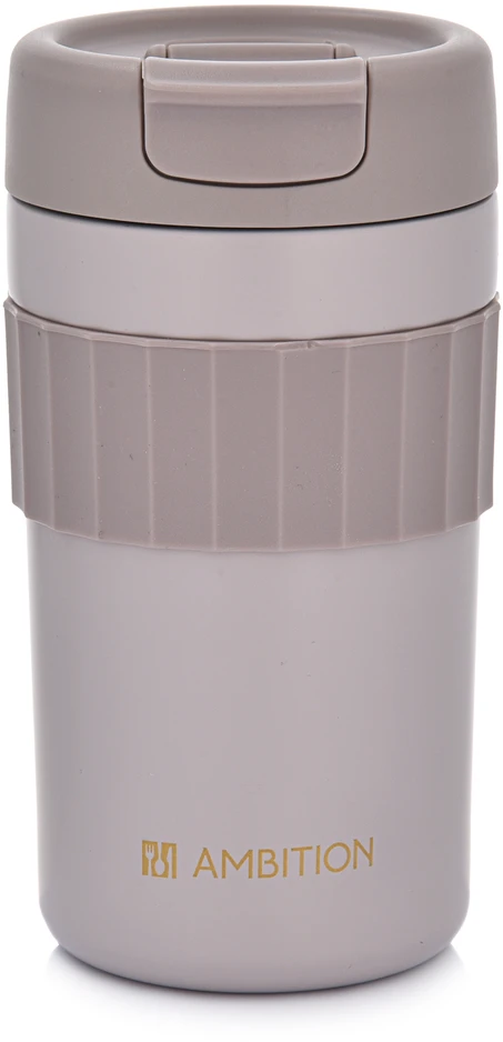 Termo puodelis Nino 450 ml smėlio spalva AMBITION