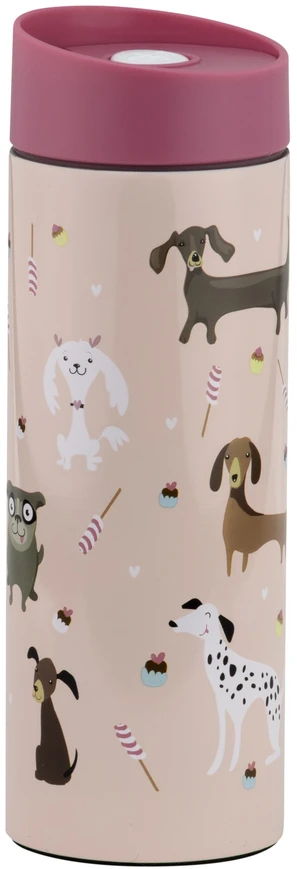 Aptel Termo puodelis Pets 400 ml psy rožinė AMBITION