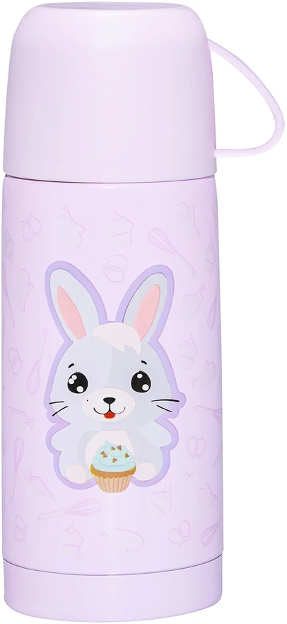 Termos vaikams su kubkiem Betty i Bunny 320 ml violetinė AMBITION JUNIOR