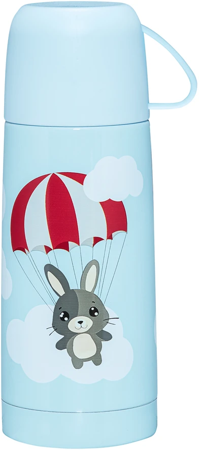 Termos vaikams su kubkiem Betty i Bunny 320 ml mėlyna AMBITION JUNIOR