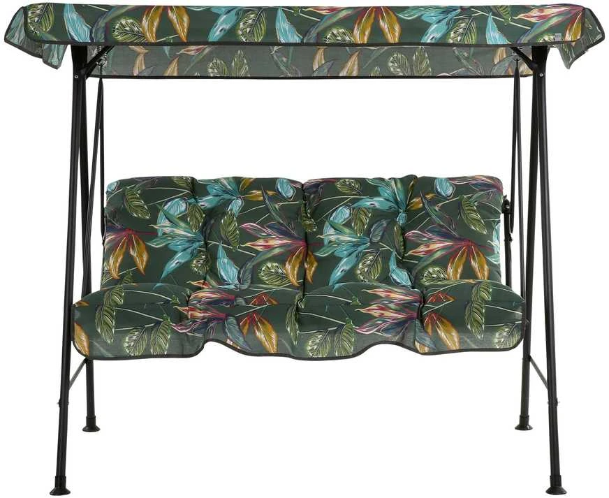 Sūpuoklė PATIO Tora Juodas Edition G058-02PB, 175x95x140 cm