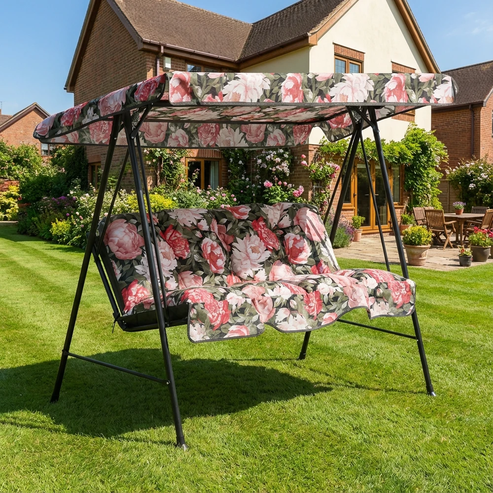 Sūpuoklė PATIO Tora Juodas Edition A101-23PB, 175X95X140 CM