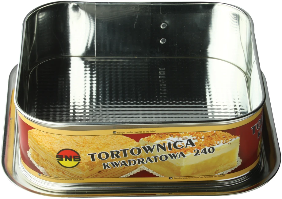 SNB Torto forma 24cm, kvadratinė