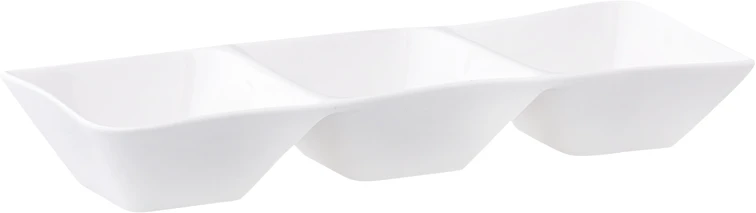 Trivietis salotų dubuo Fala / Kubiko 31,5 cm AMBITION