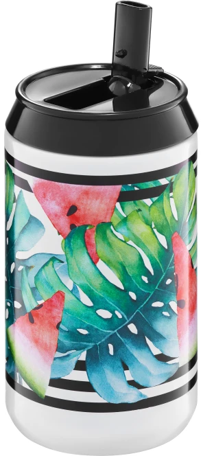 Tropinis termosas 250 ml Arbūzas/Juodas AMBITION