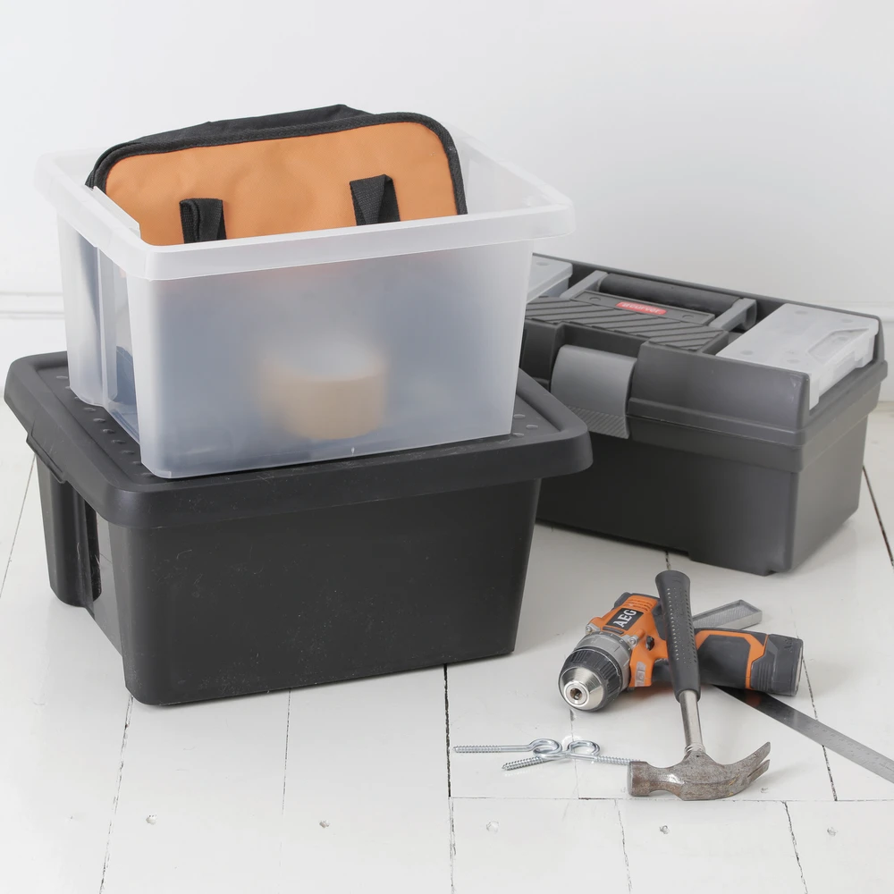 Keter CURVER DĖŽĖ ESSENTIALS 26L /SKAIDRI