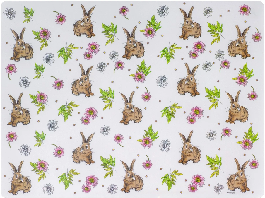 Velykinis padėkliukas Alice Bunnies 40 x 30 cm AMBITION
