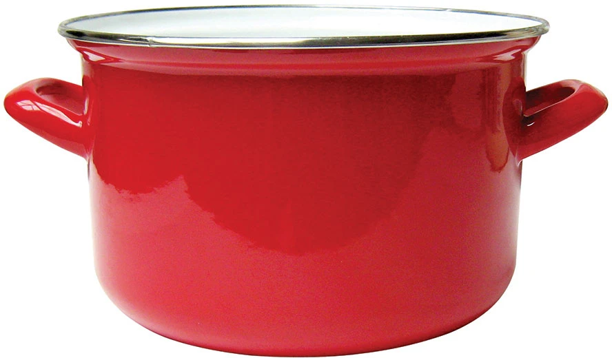 Vigo emalio puodas 18 cm DOMOTTI