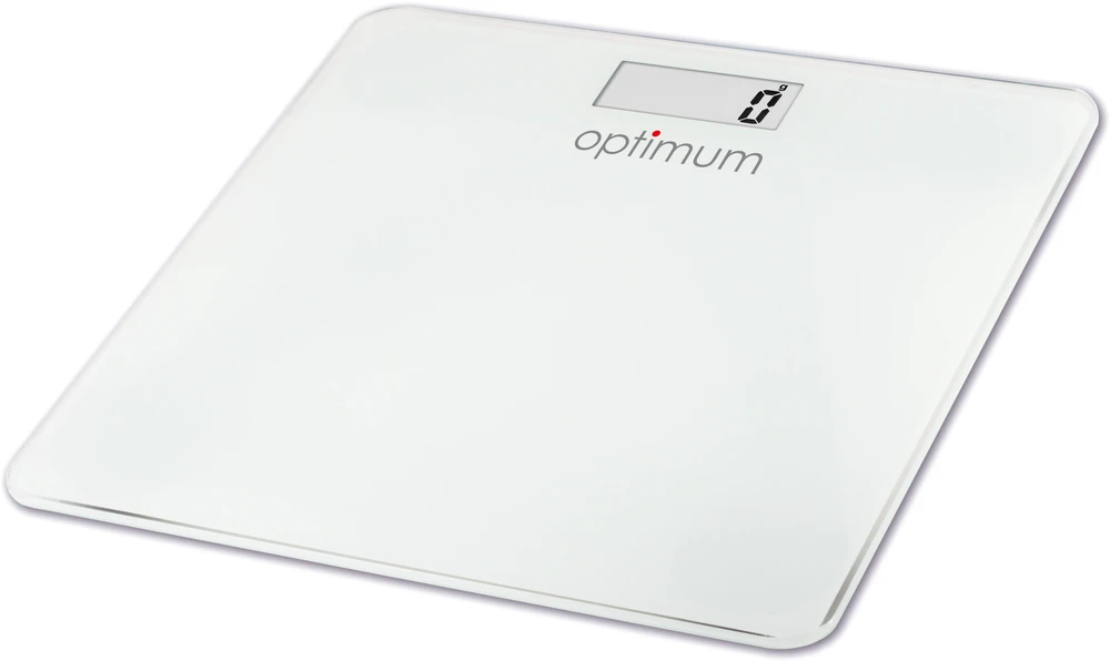 Virtuvinės svarstyklės Vonios svarstyklės WG-0165 balta OPTIMUM