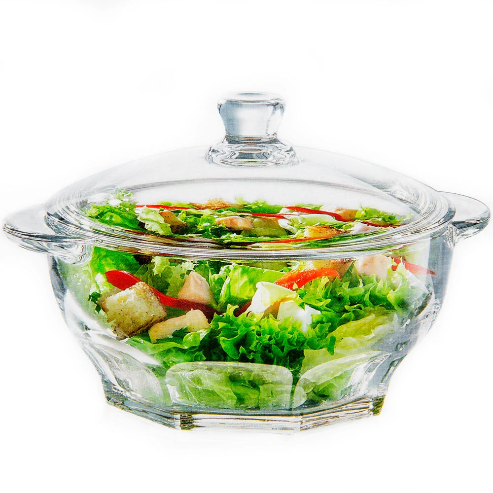 Serviravimo indas stiklinis 2,5 L 26x22x16,6 cm GRANITY Luminarc 33126