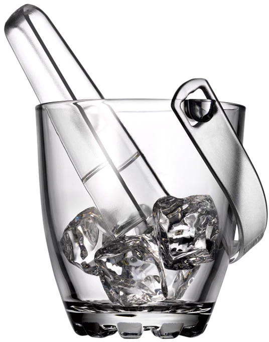Sylvana ledo kibirėlis su dangteliu ir žnyplėmis, 800 ml, PASABAHCE