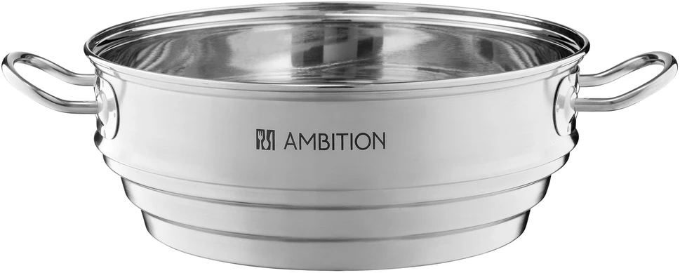 Acero skirtas poodams garlaivio įdėklas 20/22/24 cm AMBITION