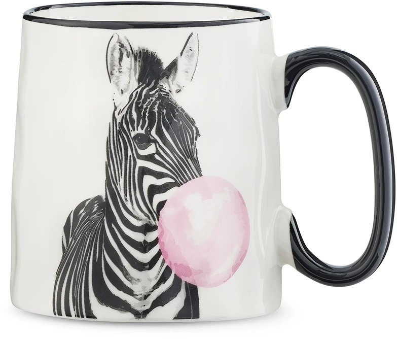 Zanzi Puodelis 400 ml zebra AMBITION
