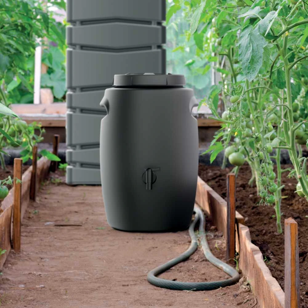 PROSPERPLAST skystųjų trąšų talpa Combioliq 55L, juoda