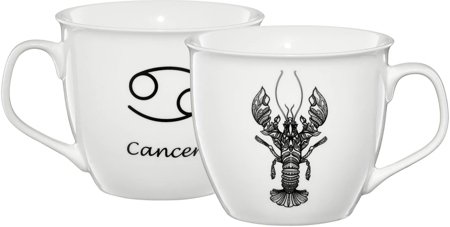 Zodiako porcelianinis puodelis 550 ml Cancer AMBITION