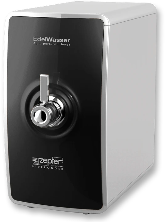 "EdelWasser" vandens filtravimo prietaisas (Juodas)