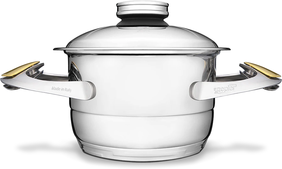 HOME ART. &amp; SALES SERVICES AG, Sihleggstrasse 23, 8832 Wollerau - Šveicarija "Zepter" Puodas Padažams, 2,0 l, Ø16 cm, su Analoginiu Temperatūros Indikatoriumi