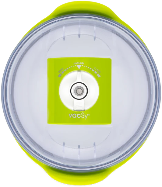 VacSy® Sūrio/Pyrago Padėklas Su Dangčiu Ø19cm