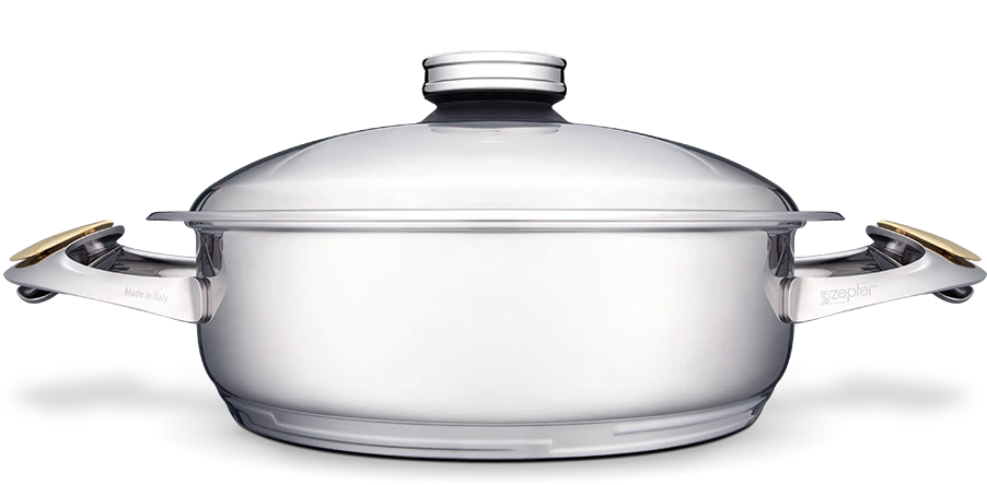 "Zepter" Troškintuvas - 3,0 l, Ø24 cm, URA Technologija, Analoginis Temperatūros Indikatorius