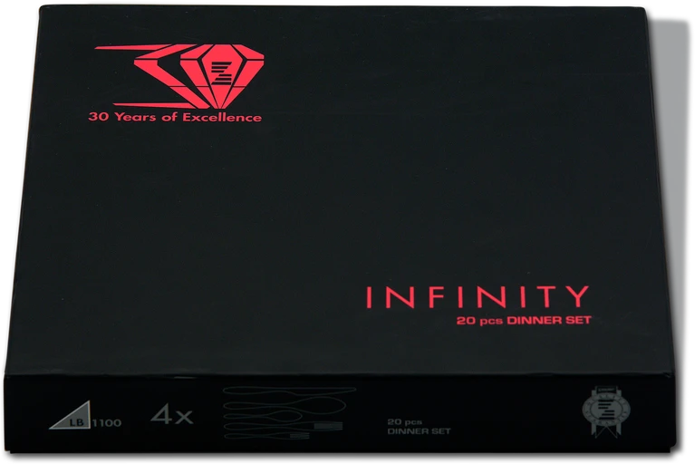 Zepter Infinity stalo įrankių rinkinys, 20 vnt.