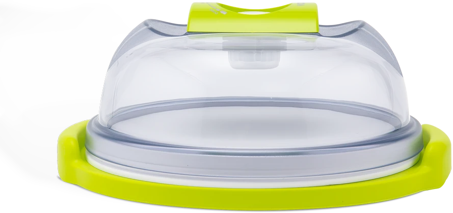 VacSy® Sūrio/Pyrago Padėklas Su Dangčiu Ø19cm