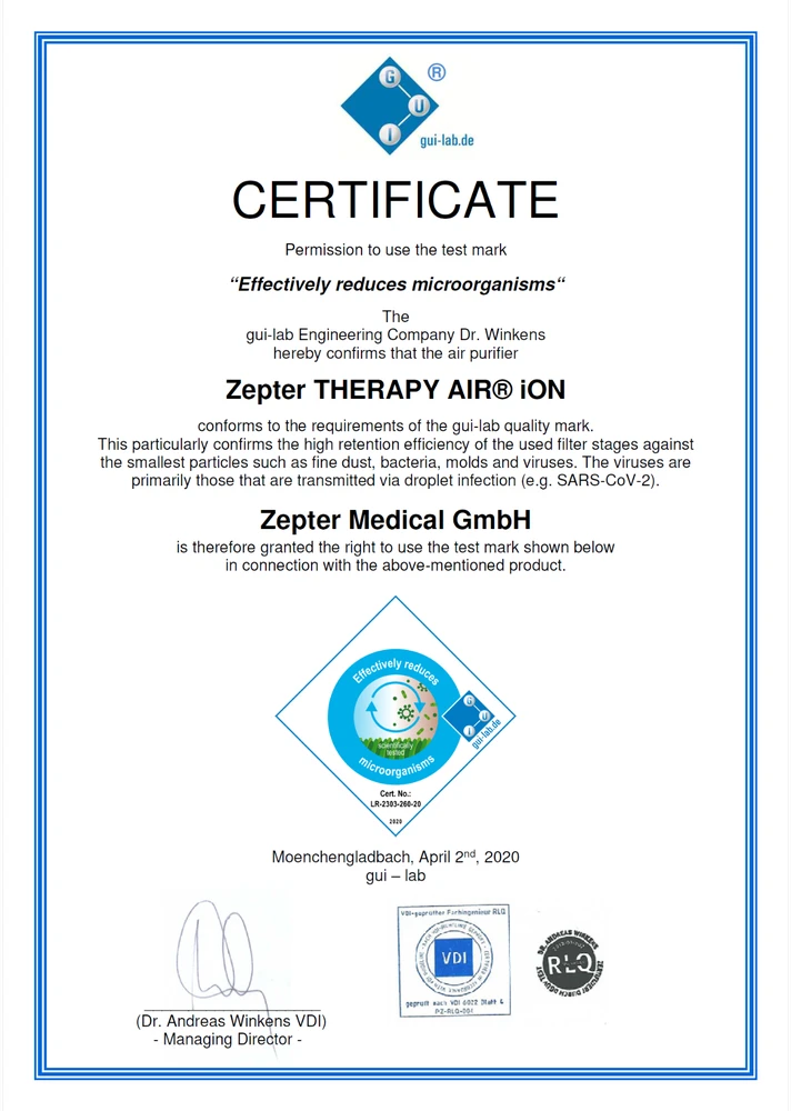 Zepter THERAPY AIR® iON