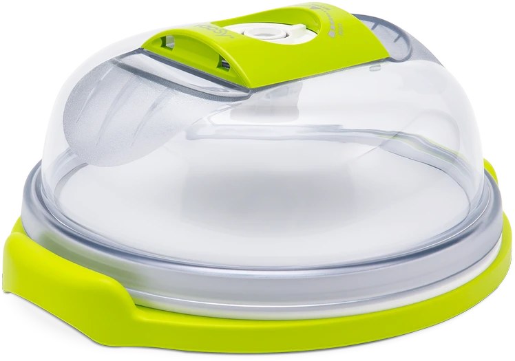 VacSy® Sūrio/Pyrago Padėklas Su Dangčiu Ø19cm