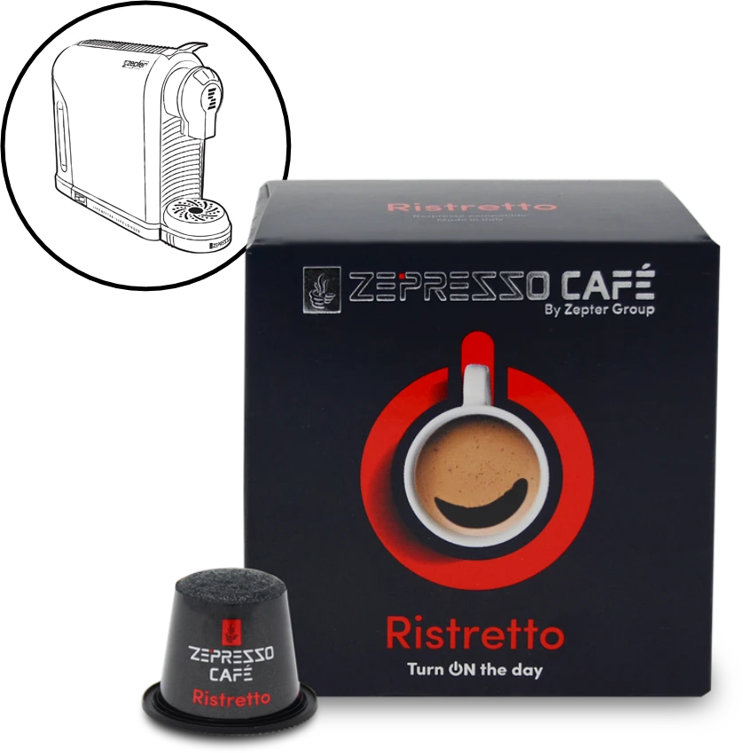 ZEPRESSO KAVOS KAPSULĖS "RISTRETTO"