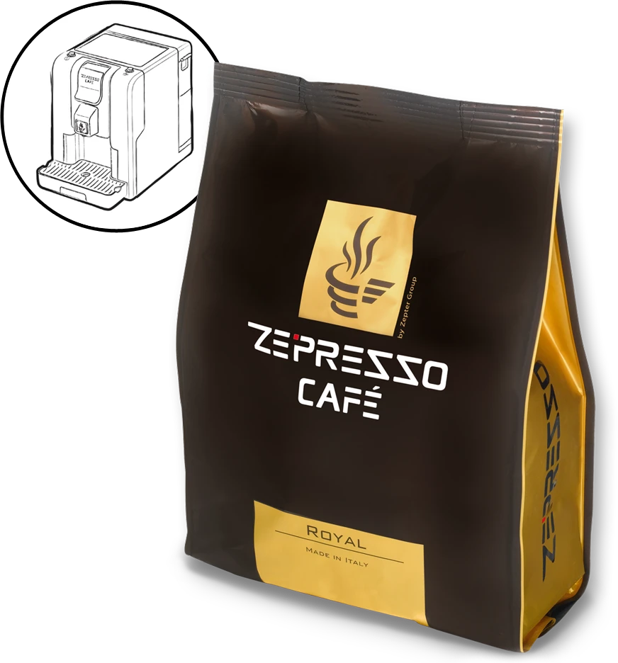 ZEPRESSO KAVOS KAPSULĖS ,,ROYAL"