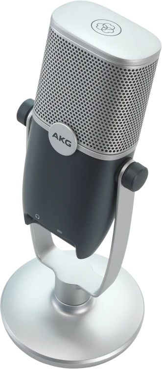AKG Ara - professional USB condenser microphone, mėlynas-sidabrinis