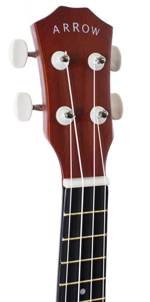 Arrow Guitars Sopraninės ukulėlės komplektas Arrow PB10, natūralios spalvos