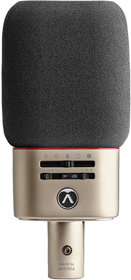 Austrian Audio OC818 studijinis komplektas - didelės diafragmos kondensatorinis mikrofonas