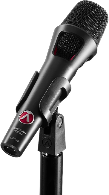 Carruzzo Austrian Audio OD505 Juoda Scenos / pasirodymų mikrofonas