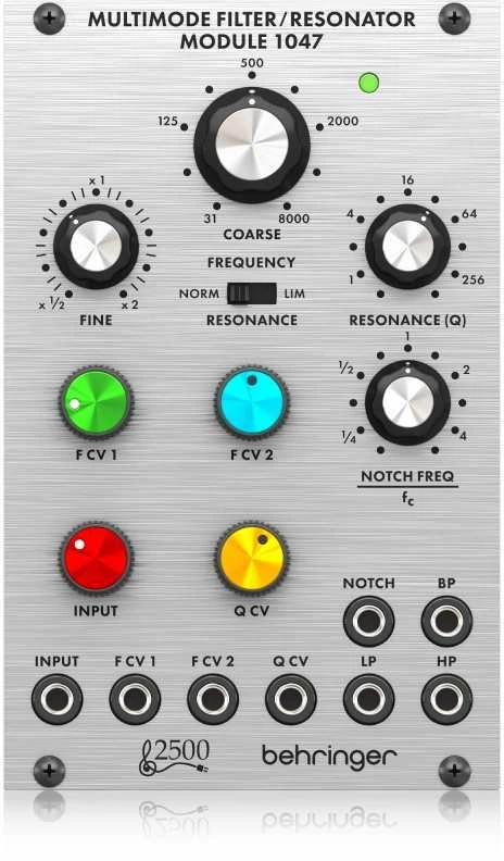 Behringer 1047MULTIMODE FILTER/RESONATOR Modulis syntezatora modularnego serii 2500