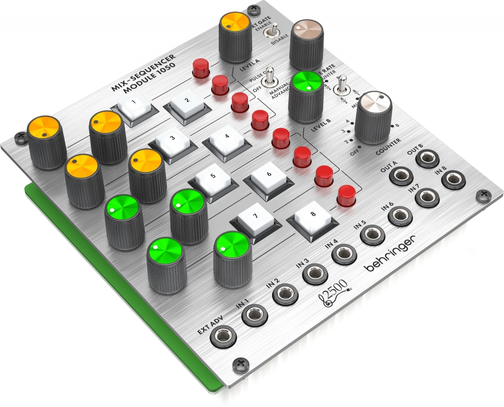 Behringer 1050 MIX-SEQUENCER MODULE 2500 serijos modulinio sintezatoriaus modulis