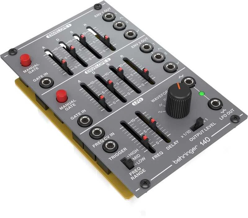 „Behringer 140 Dual Envelope/LFO Modulis“ modulinis sintezatorius