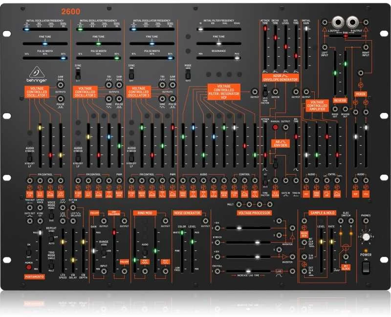 Behringer 2600 analoginis sintezatorius