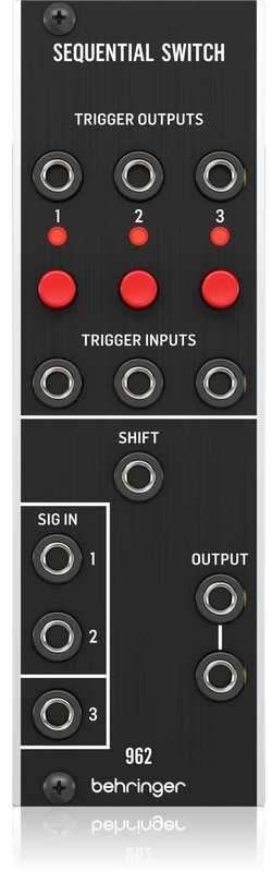 Behringer 962 SEQUENTIAL SWITCH