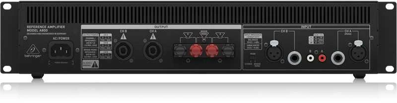 Behringer A800 Stereo Galingumo stiprintuvas